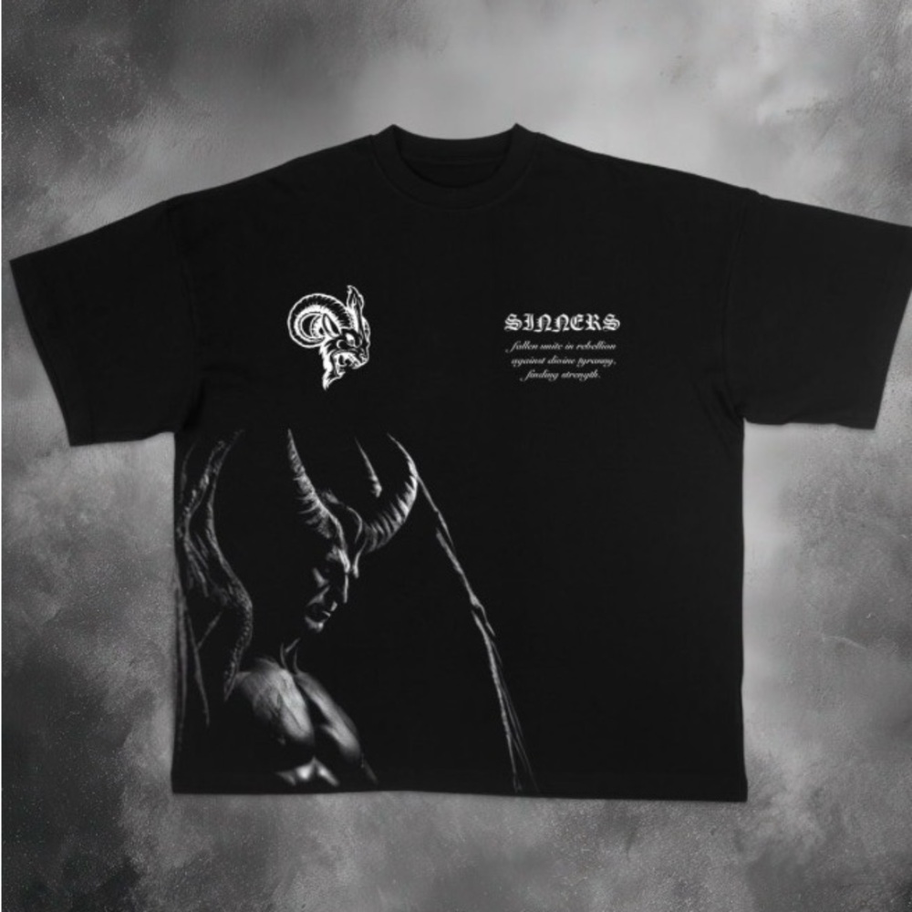 Sinnersonlyappareal oversize tshirt